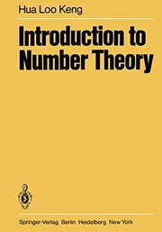 Cover of Introduction to Number Theory by Hua Loo Keng