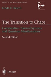 Cover of The Transition to Chaos by Linda Reichl
