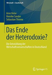 Front cover of Das Ende der Heterodoxie? by Arne Heise