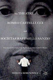 Front cover of The Theatre of Romeo Castellucci and Socìetas Raffaello Sanzio by Dorota Semenowicz