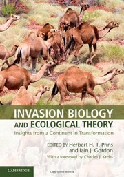 Front cover of Invasion Biology and Ecological Theory by Herbert H. T. Prins