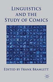 Front cover of Linguistics and the study of comics by Frank Bramlett