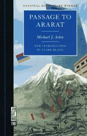 Front cover of Passage to Ararat by Michael J. Arlen