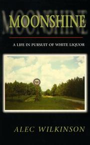 Cover of Moonshine by Alec Wilkinson