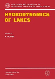 Cover of Hydrodynamics of Lakes by K. Hutter