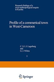 Front cover of Profile of a commercial town in West-Cameroon by C. S. I. J. Lagerberg