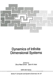 Front cover of Dynamics of Infinite Dimensional Systems by Shui-Nee Chow