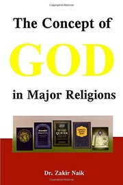 Cover of The Concept of GOD in Major Religions by Zakir Naik