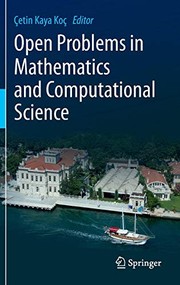 Front cover of Open Problems in Mathematics and Computational Science by Çetin Kaya Koç