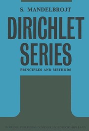 Cover of Dirichlet Series by S. Mandelbrojt