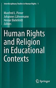 Cover of Human Rights and Religion in Educational Contexts by Manfred L. Pirner