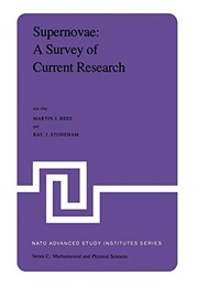 Front cover of Supernovae : A Survey of Current Research by M.J. Rees
