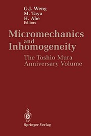 Front cover of Micromechanics and Inhomogeneity by G. J. Weng M. Taya