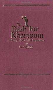 Front cover of The dash for Khartoum by G. A. Henty