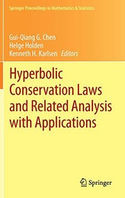 Front cover of Hyperbolic Conservation Laws and Related Analysis with Applications by Gui-Qiang G. Chen