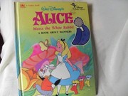 Front cover of Walt Disney's Alice meets the white rabbit by Teddy Slater