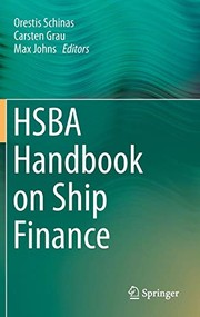 Front cover of HSBA Handbook on Ship Finance by Orestis Schinas
