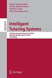 Cover of Intelligent Tutoring Systems by Stefan Trausan-Matu
