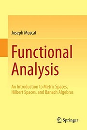 Cover of Functional Analysis by Joseph Muscat