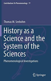 Front cover of History as a Science and the System of the Sciences by Thomas M. Seebohm