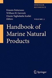 Front cover of Handbook of Marine Natural Products by Ernesto Fattorusso