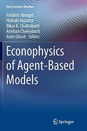Front cover of Econophysics of Agent-Based Models by Frédéric Abergel