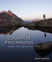 Front cover of Cognitive Psychology and Its Implications by John Robert Anderson
