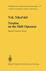 Front cover of Treatise on the Shift Operator by N. K. Nikolskii