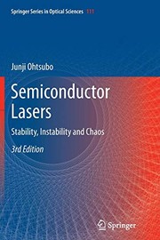 Cover of Semiconductor Lasers by Junji Ohtsubo