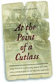 Front cover of At the Point of a Cutlass by Gregory N. Flemming