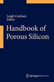Front cover of Handbook of Porous Silicon by Leigh Canham