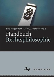 Front cover of Handbuch Rechtsphilosophie by Eric Hilgendorf