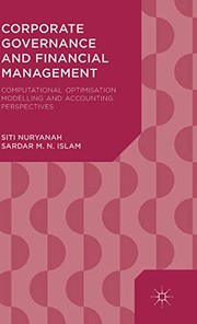 Front cover of Corporate Governance and Financial Management by S. Nuryanah