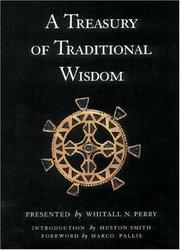 Front cover of A treasury of traditional wisdom by Whitall N. Perry
