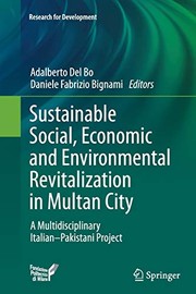 Front cover of Sustainable Social, Economic and Environmental Revitalization in Multan City by Adalberto Del Bo