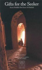 Front cover of Gifts for the Seeker by Imam 'Abdallah Ibn Alawi al-Haddad