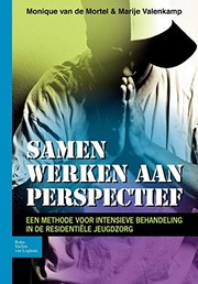 Front cover of Samen werken aan perspectief by Monique van de Mortel
