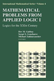 Cover of Mathematical Problems from Applied Logic I by Dov M. Gabbay