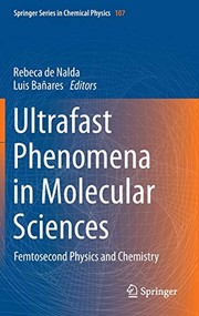 Front cover of Ultrafast Phenomena in Molecular Sciences by Rebeca de Nalda