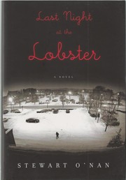 Front cover of Last Night at the Lobster by Stewart O'Nan