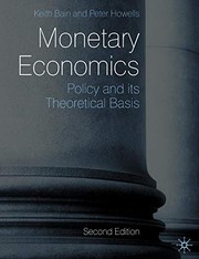 Cover of Monetary Economics by Keith Bain