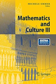 Front cover of Mathematics and Culture III by Michele Emmer