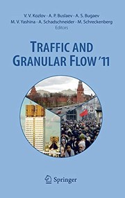 Cover of Traffic and Granular Flow  '11 by Valery V. Kozlov