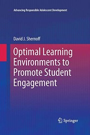 Cover of Optimal Learning Environments to Promote Student Engagement by David J. Shernoff