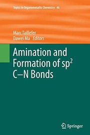 Front cover of Amination and Formation of sp2 C-N Bonds by Marc Taillefer