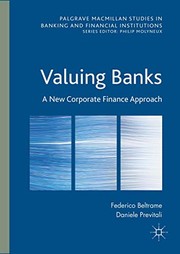 Cover of Valuing Banks by Federico Beltrame
