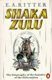 Cover of Shaka Zulu by E. A. Ritter