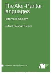 Front cover of The Alor-Pantar Languages by Marian Klamer