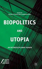 Cover of Biopolitics and Utopia by P. Stapleton