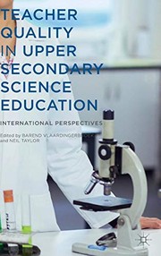 Front cover of Teacher Quality in Upper Secondary Science Education by B. Vlaardingerbroek